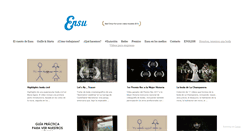 Desktop Screenshot of ensu.es
